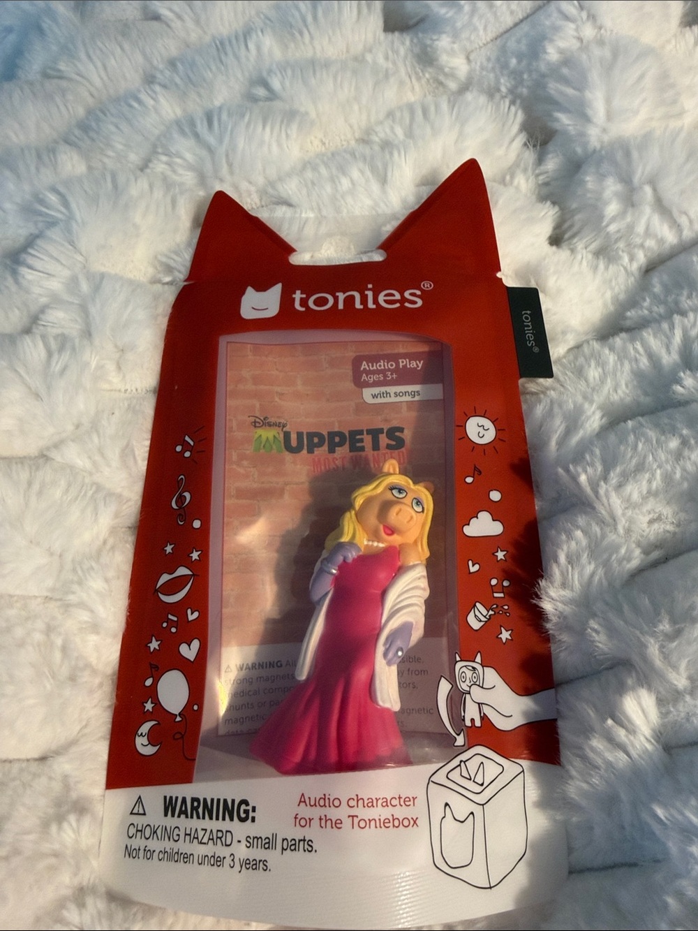 Tonies Muppets Miss Piggy Audio Character - Pink Figure